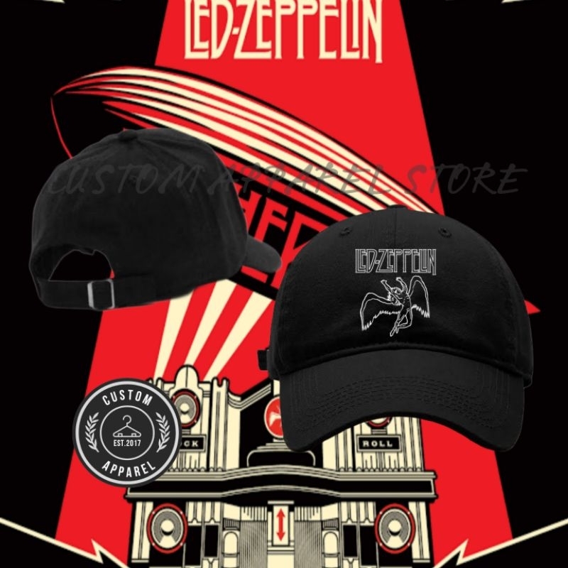 Topi Baseball Cap - Led Zeppelin Logo