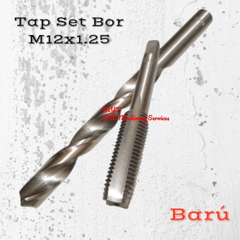 Mata Bor Set Tap Lubang Busi Mega Pro GL Tiger Tosa