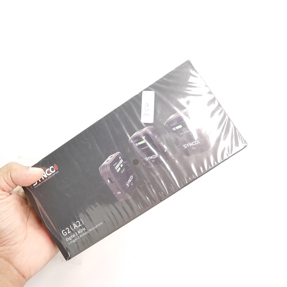 SYNCO G2 WIRELESS MICROPHONE LENGKAP