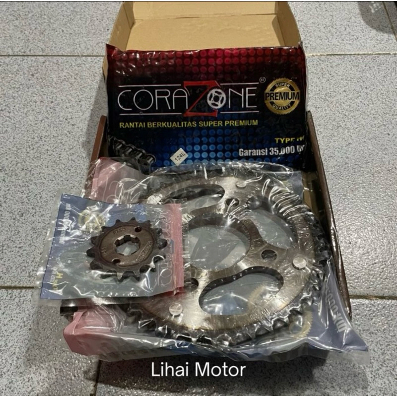 GEAR GIR SET MEGAPRO NEW, VERZA, CBR 150 R, CORAZONE