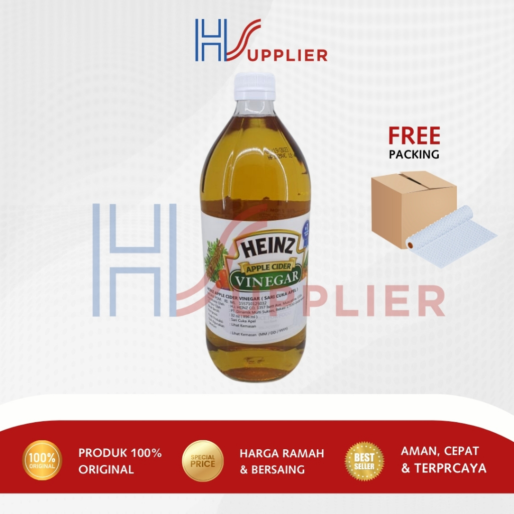 

Apple Cider Vinegar Heinz 32 Oz / Cuka Apel