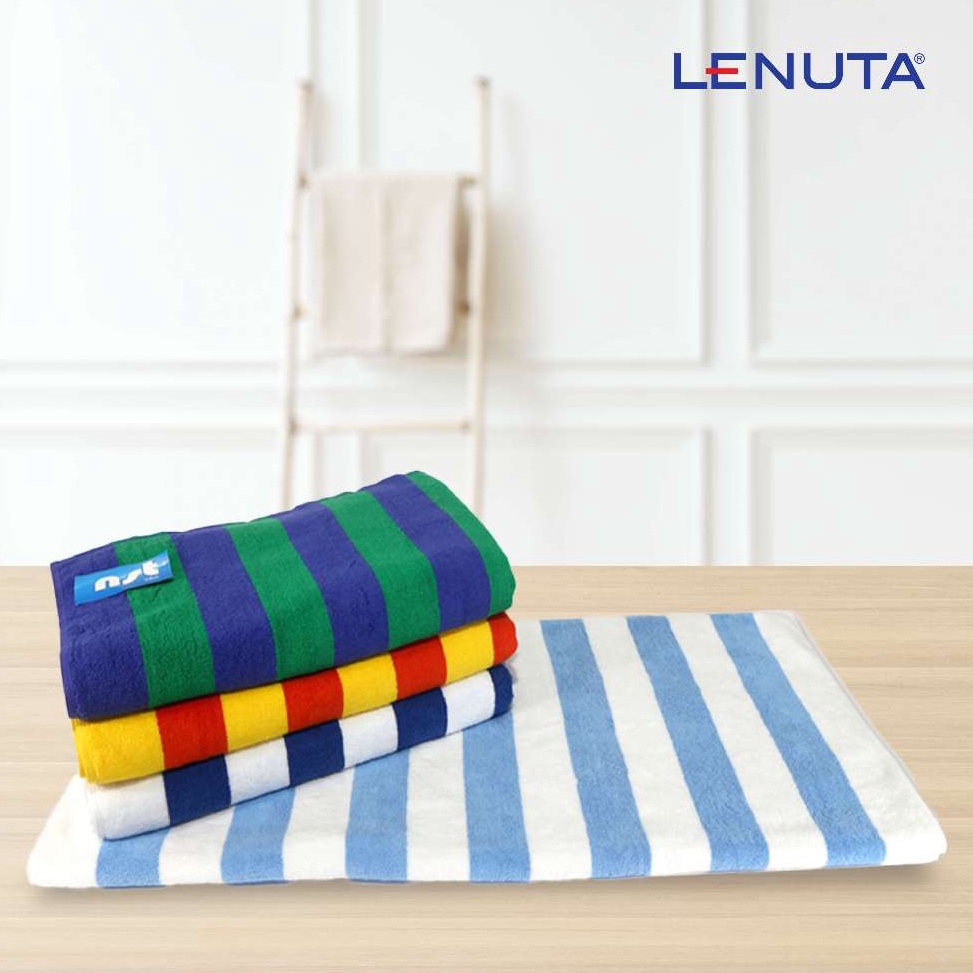 Sangat Nyaman Lenuta Handuk Pantai Stripe  Pool Towel 86x17 cm