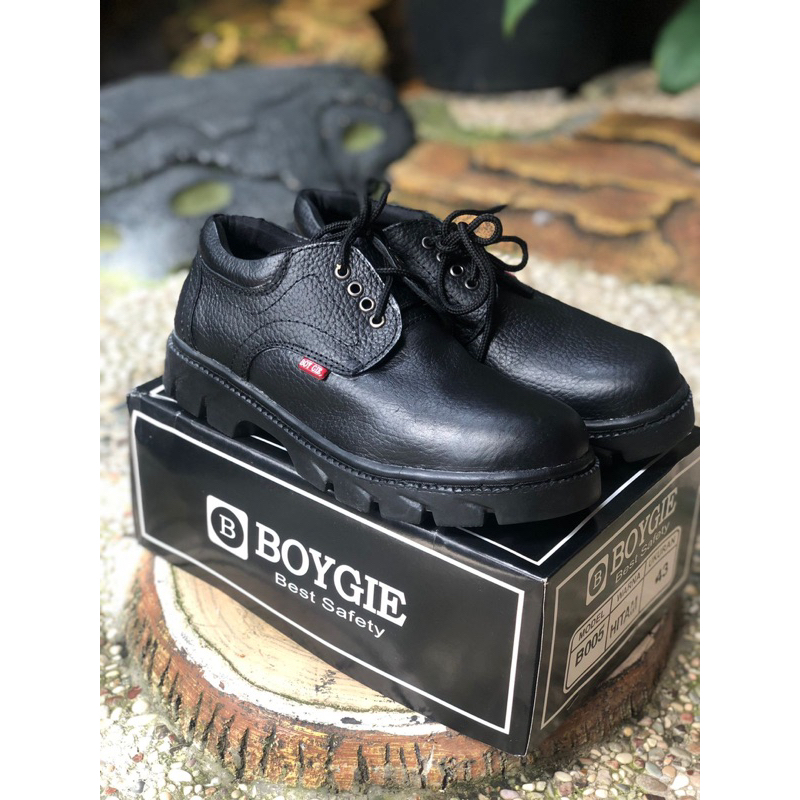 sepatu kerja sepatu safety sepatu kulit sepatu proyek merek boygie
