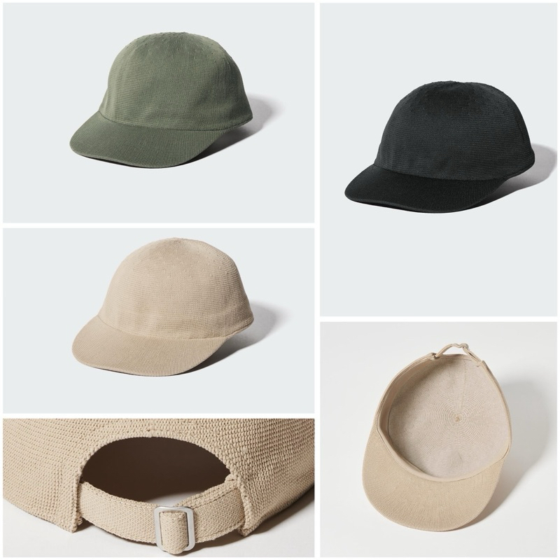 Sale Topi Uniqlo Wanita Rajut UV Protection OriginalUniqlo UV Protect Knitted Hat Original
