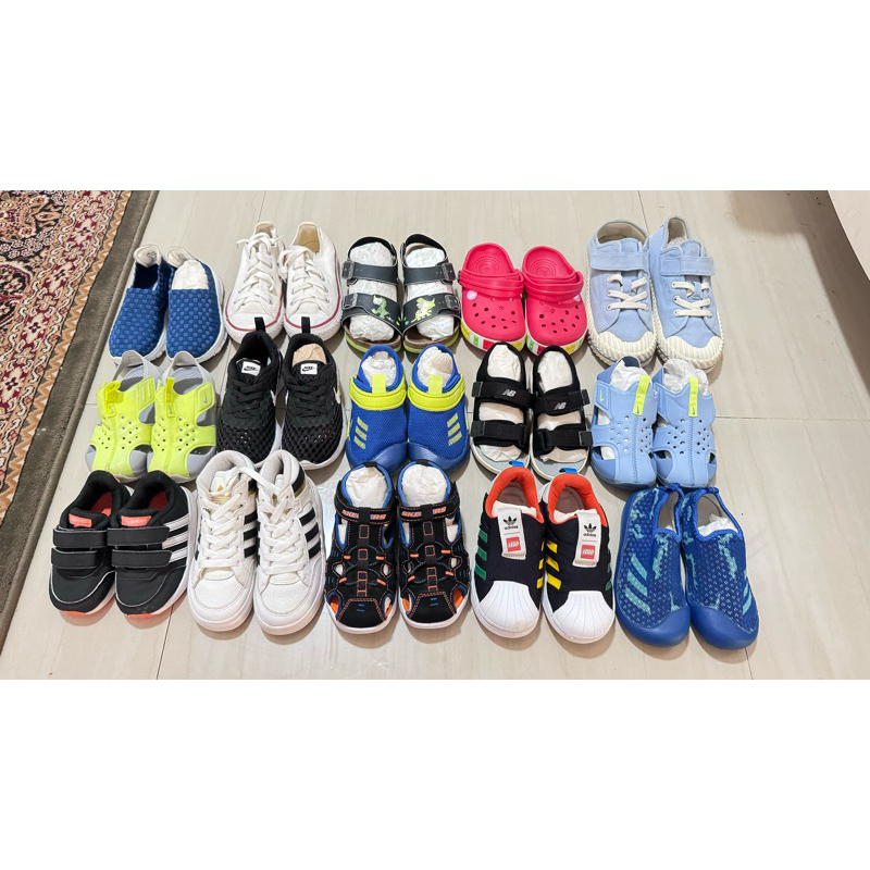 Sepatu Anak Bayi Preloved Branded Nike, Adidas, Birkenstock, Converse, MLB, Paperlanes