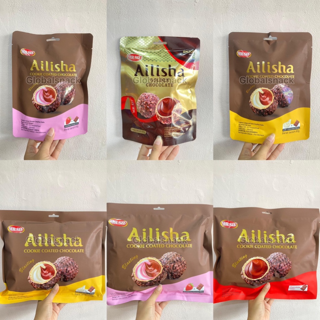 

AILISHA MR SIF COOKIE COATED CHOCOLATE BALL COOKIES