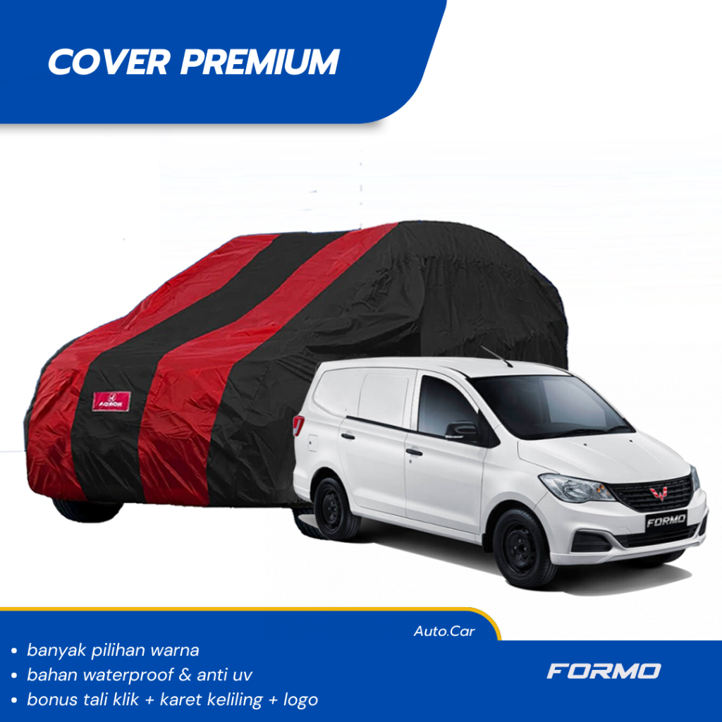 PREMIUM Body Cover Mobil WULING Sarung Mobil WULING FORMO waterproof anti uv Mobil wuling formo wuli