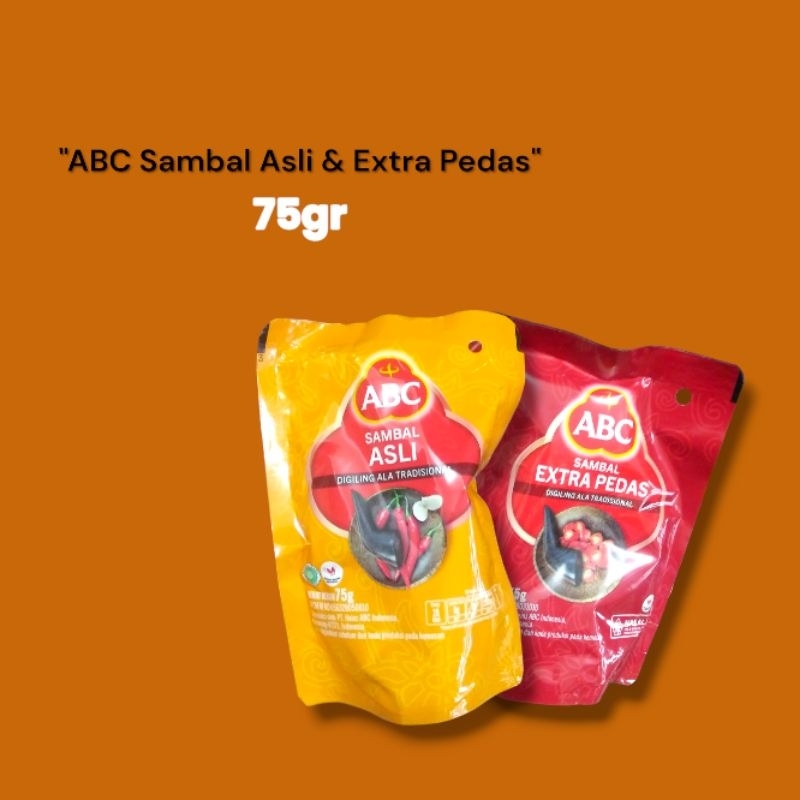 

ABC Sambal Asli & Extra Pedas - 75gr