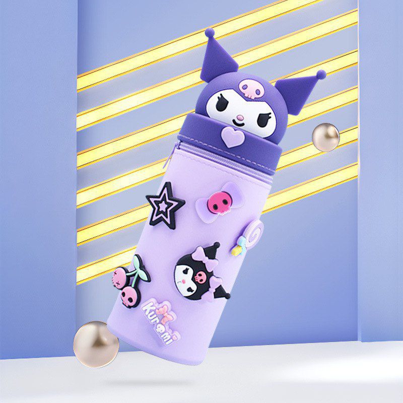 

KUROMI ORIGINAL TEMPAT PENSIL ANAK TK SD SMP SMA TEMPAT PENSIL SILICON TEMPAT PENSIL SANRIO KUROMI