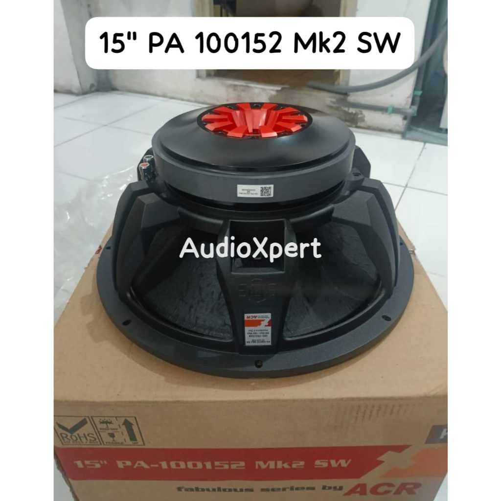 Speaker 15 inch subwofer fabulous PA 100152 MK2 SW FAB new original