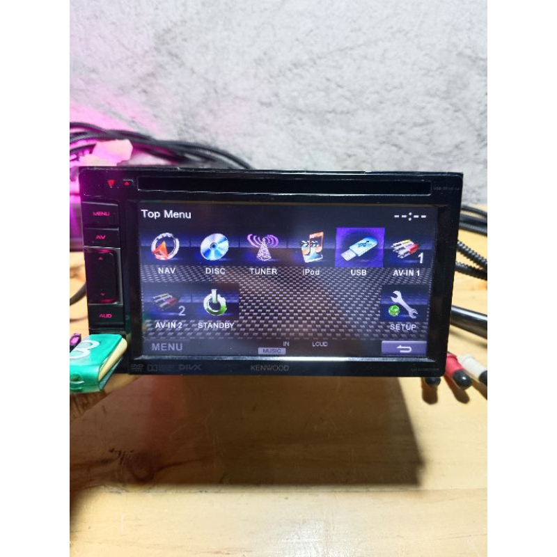 Headunit Doubel Din Tape Mobil Kenwood DDX 3035 TV Mobil