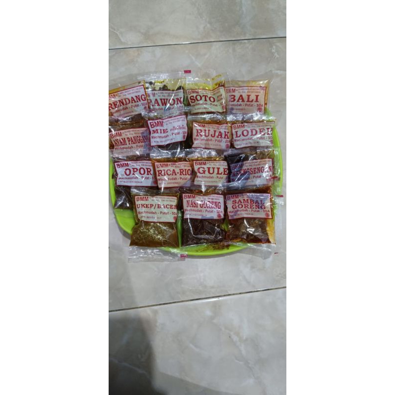 

PAKET HEMAT BUMBU INSTAN BUMBU MASAK MACHMUDAH (BMM) HEMAT HARGA LEBIH TERJANGKAU
