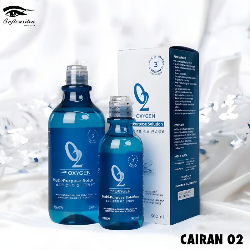 CAIRAN SOFTLENS O2 OMEGA WITH OXYGEN /CAIRAN O2 160 ML / CAIRAN O2 360 ML / CAIRAN PEMBERSIH SOFTLEN