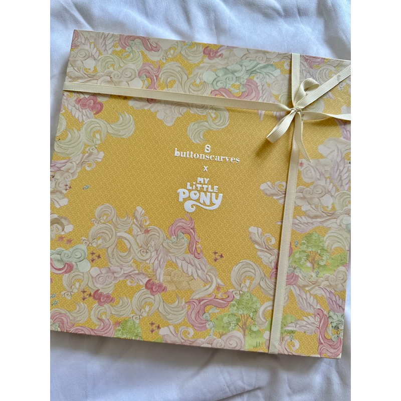 hijab button scarves original series little ponny NEW lengkap BOX