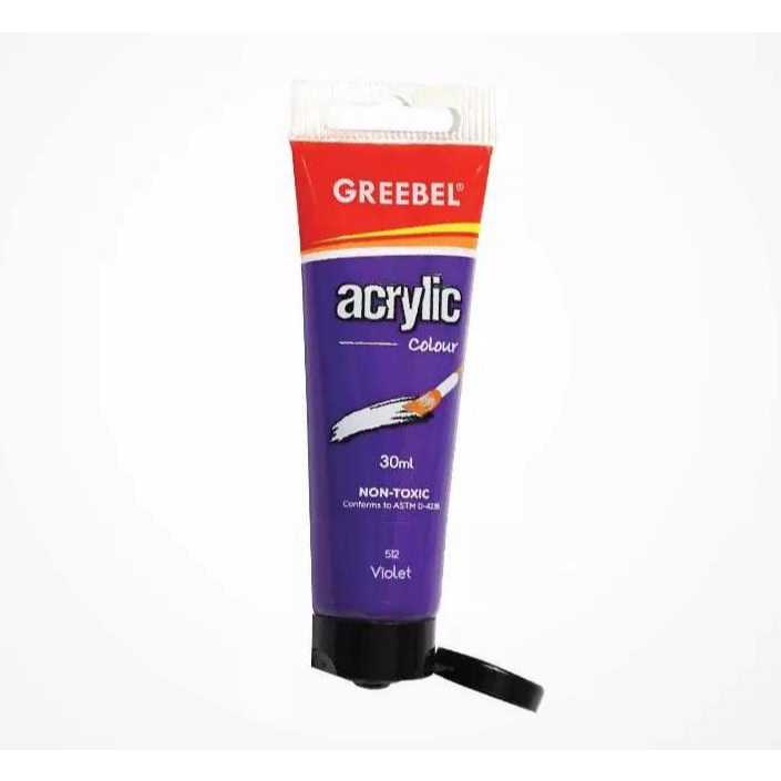 

GREEBEL ACRYLIC 30ML VIOLET / CAT AKRILIK GREEBEL VIOLET