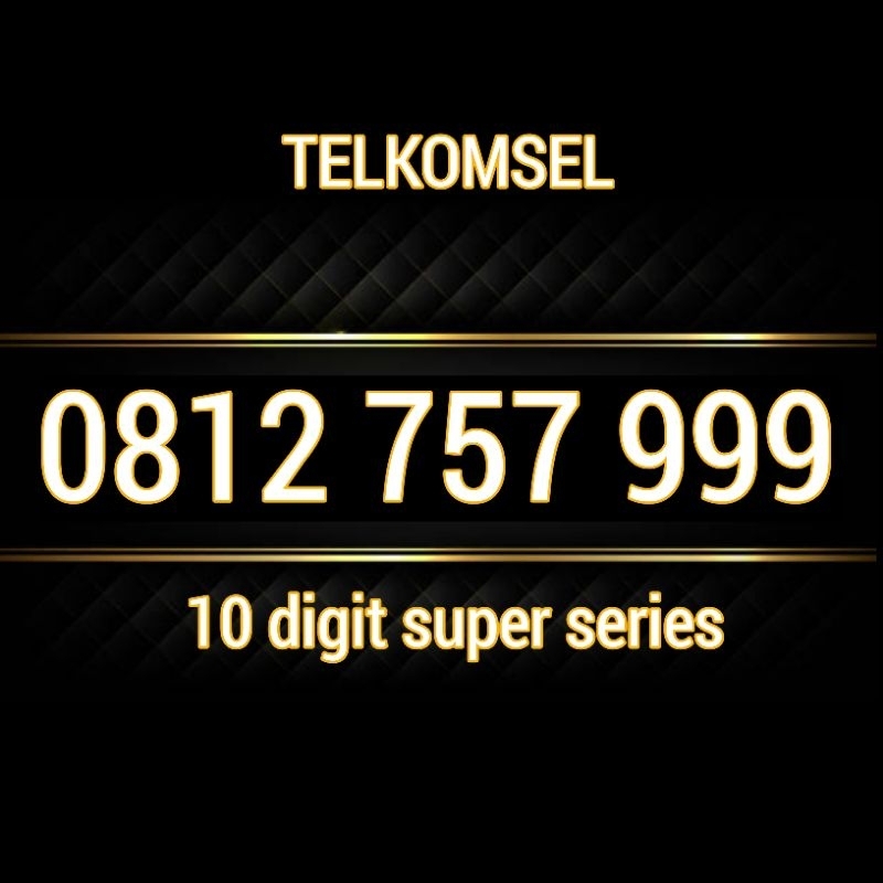 Nomor cantik Simpati 10digit 999