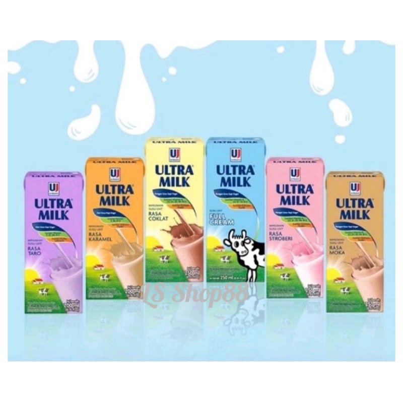 Susu UHT ULTRA MILK 200 ML