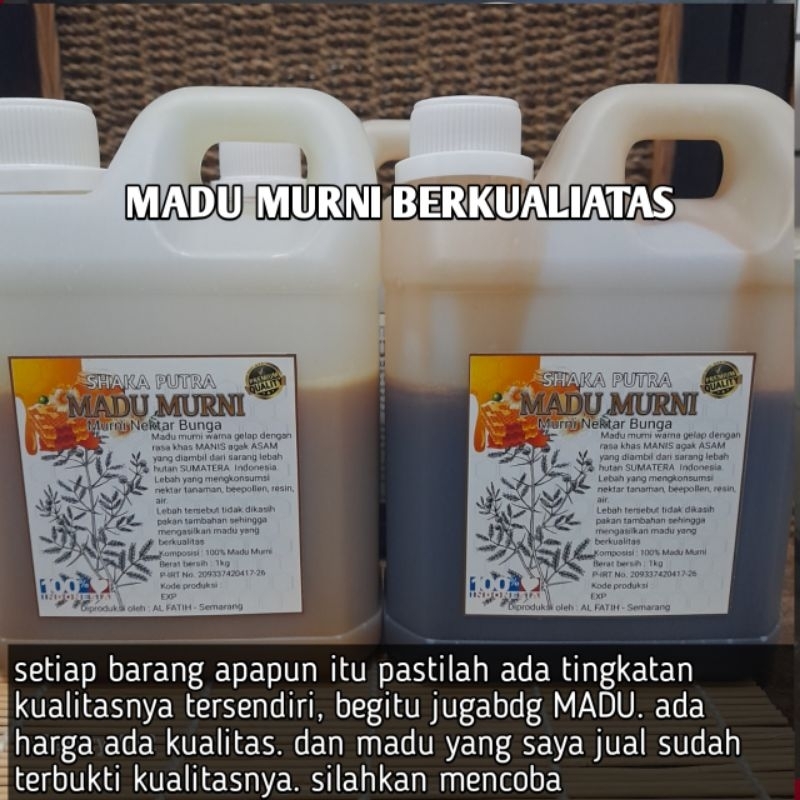 

Madu asli Raw honey 1kg | PREMIUM