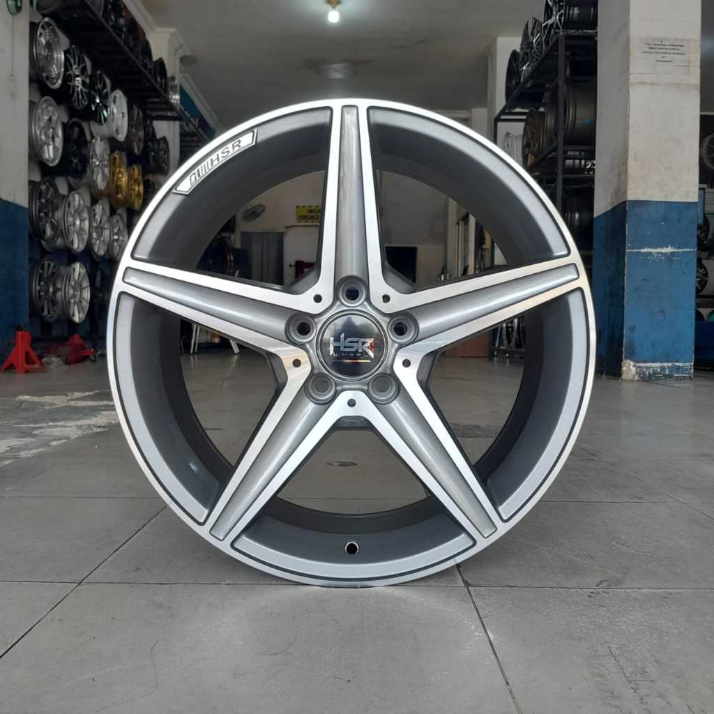 Velg mobil ring 18 untuk Mercy pcd 5x112 hsr Ludwig r18