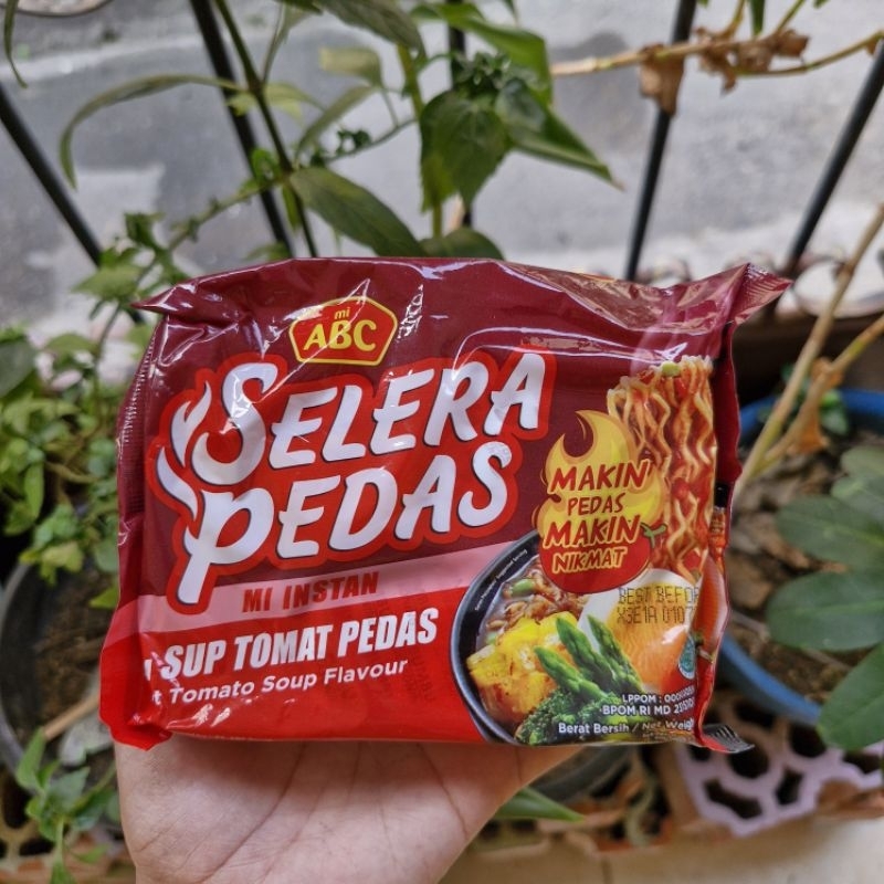 

Mie Instan - Mie kuah - MI ABC Selera Pedas rasa sup tomat pedas 70g/pcs