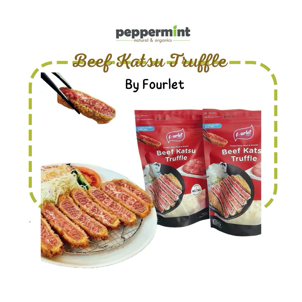 

Fourlet Beef Katsu Truffle (250 gr) / Frozen Beef Katsu