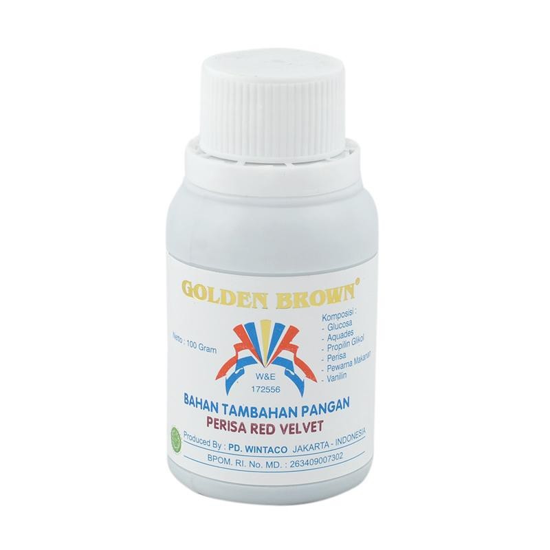 

Golden brown red velvet 12X100gr