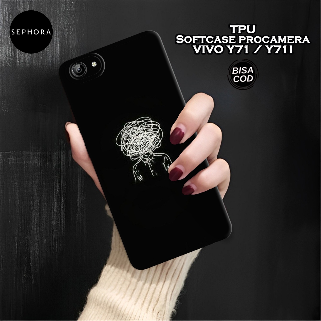 Case VIVO Y71 / Y71i Terbaru - Fashion Case Aesthetic - Softcase VIVO Y71 / Y71i - Case Pro Camera -
