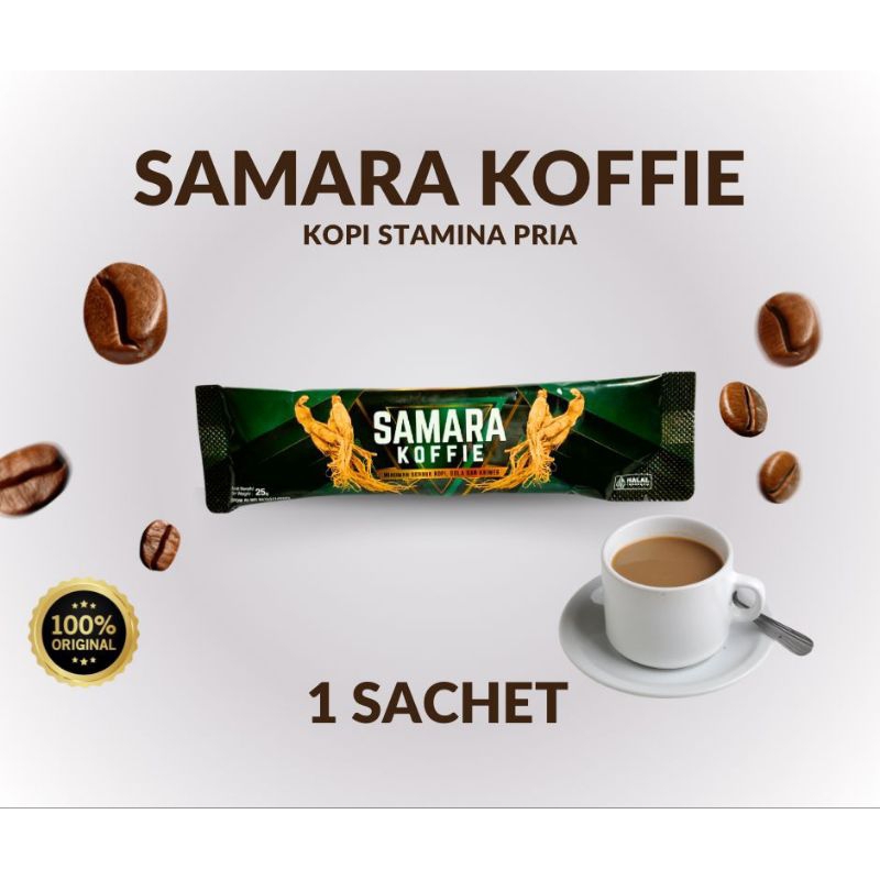 

Koffie SAMARA Ginseng Sachet Sudah BPOM dan HALAL