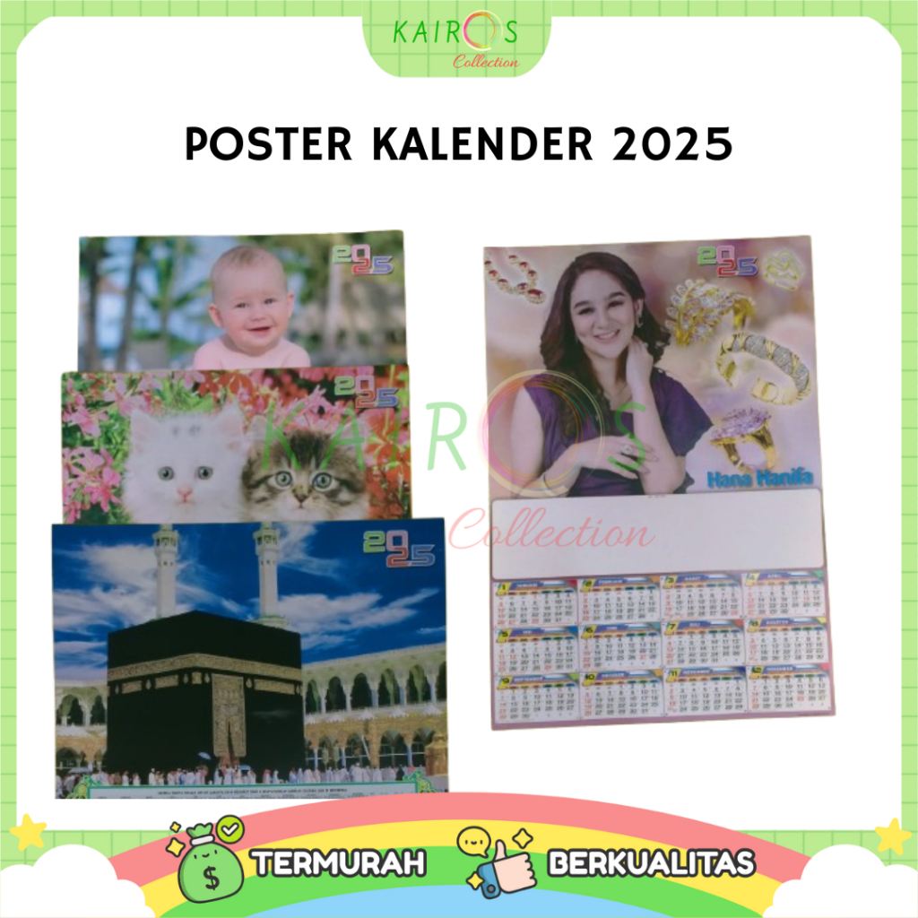 

Poster Kalender Dinding Poster 2025
