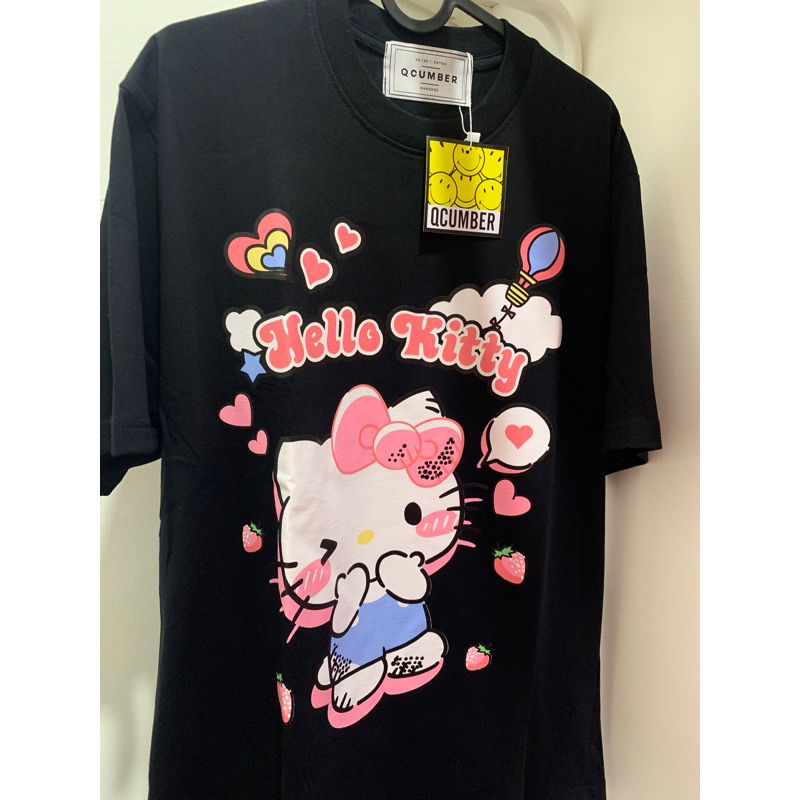 Kaos Qcumber bangkok Hello kitty