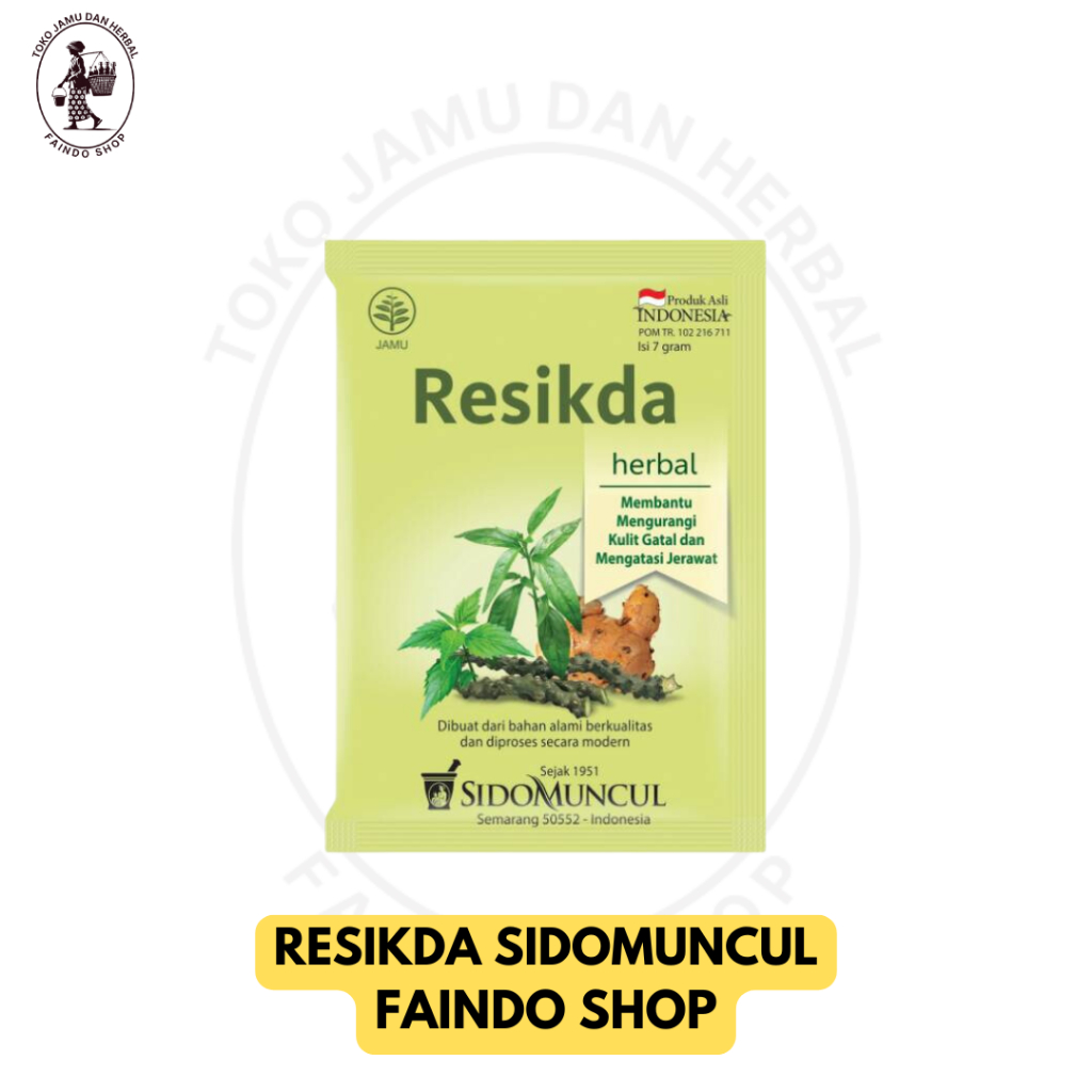 Jamu Resikda Bersih Darah Sido Muncul