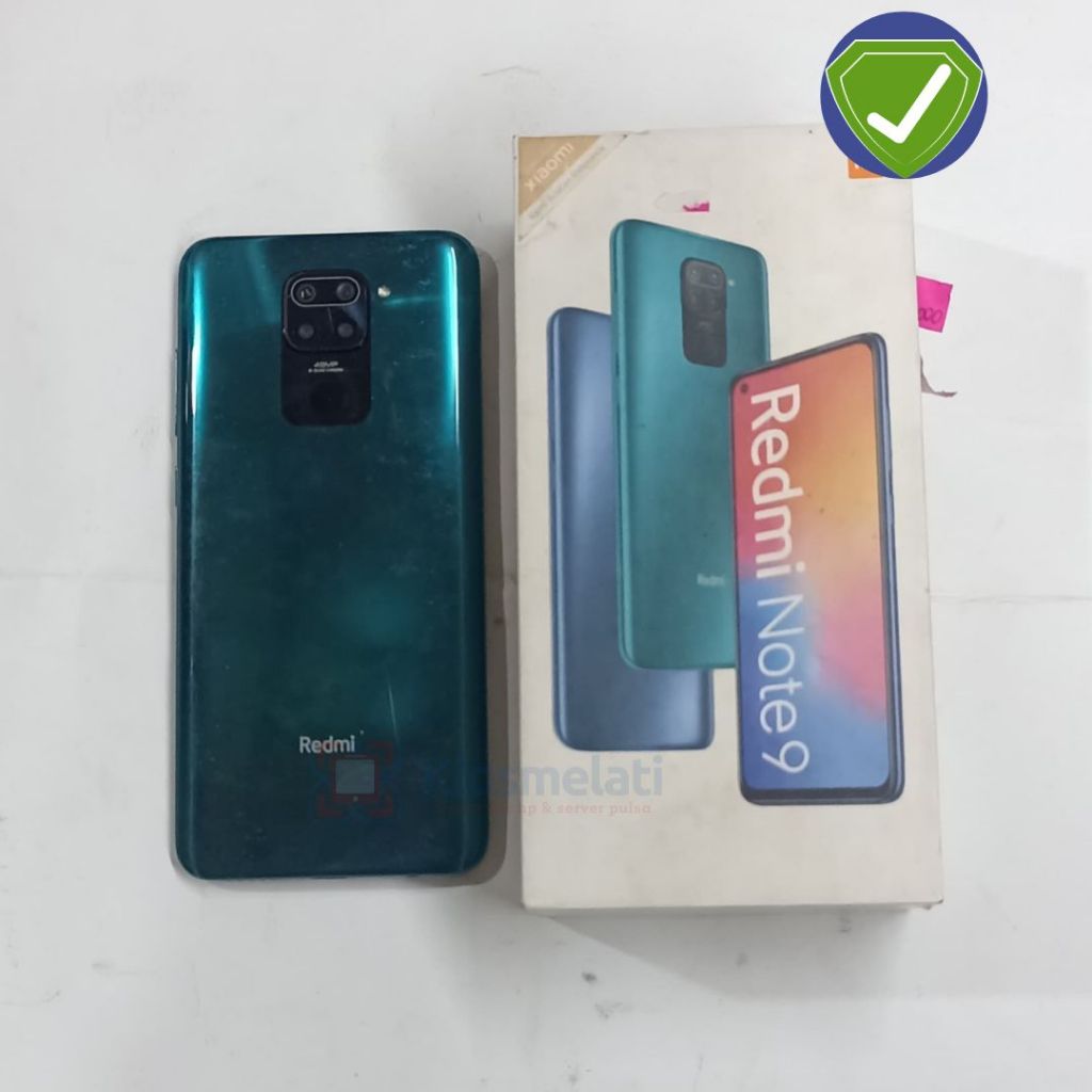 HP SECOND MURAH REDMI NOTE 9 RAM 6/128 - SEKEN XIAOMI REDMI NOTE 9 ORIGINAL SIAP PAKAI