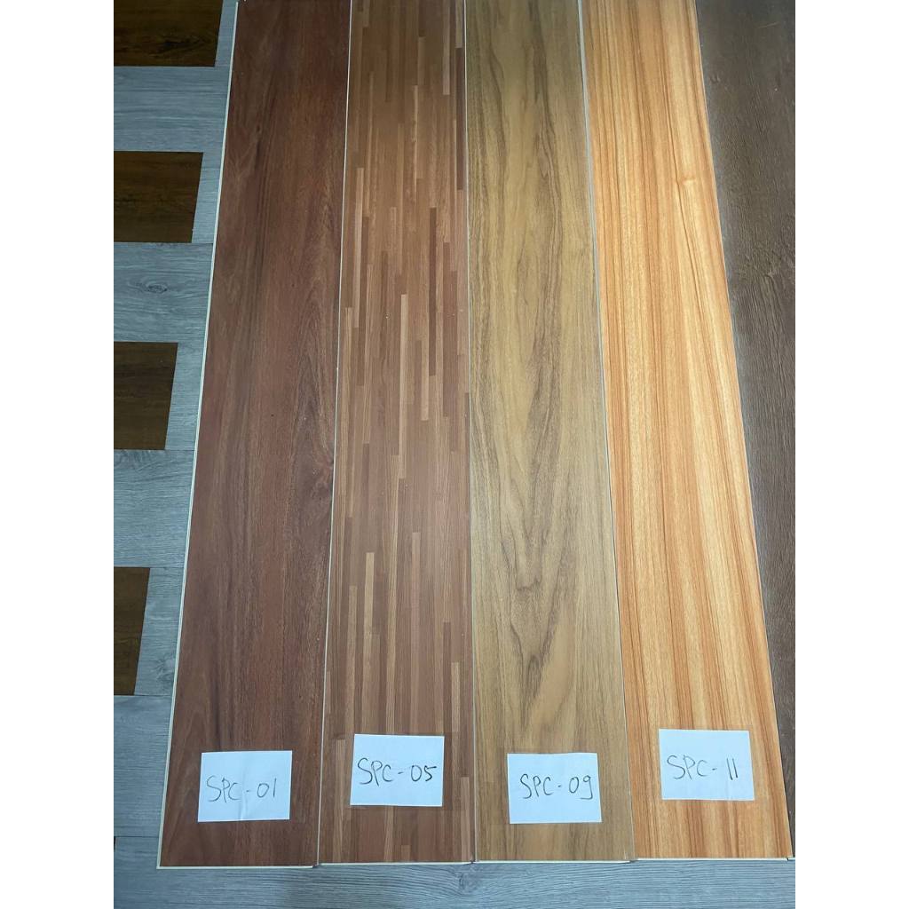 SPC Kangbang Lantai Motif Kayu sudah termasuk foam
