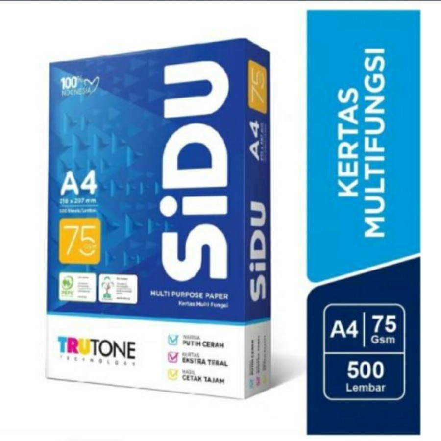 

Kertas Hvs A4 sidu 75 gr