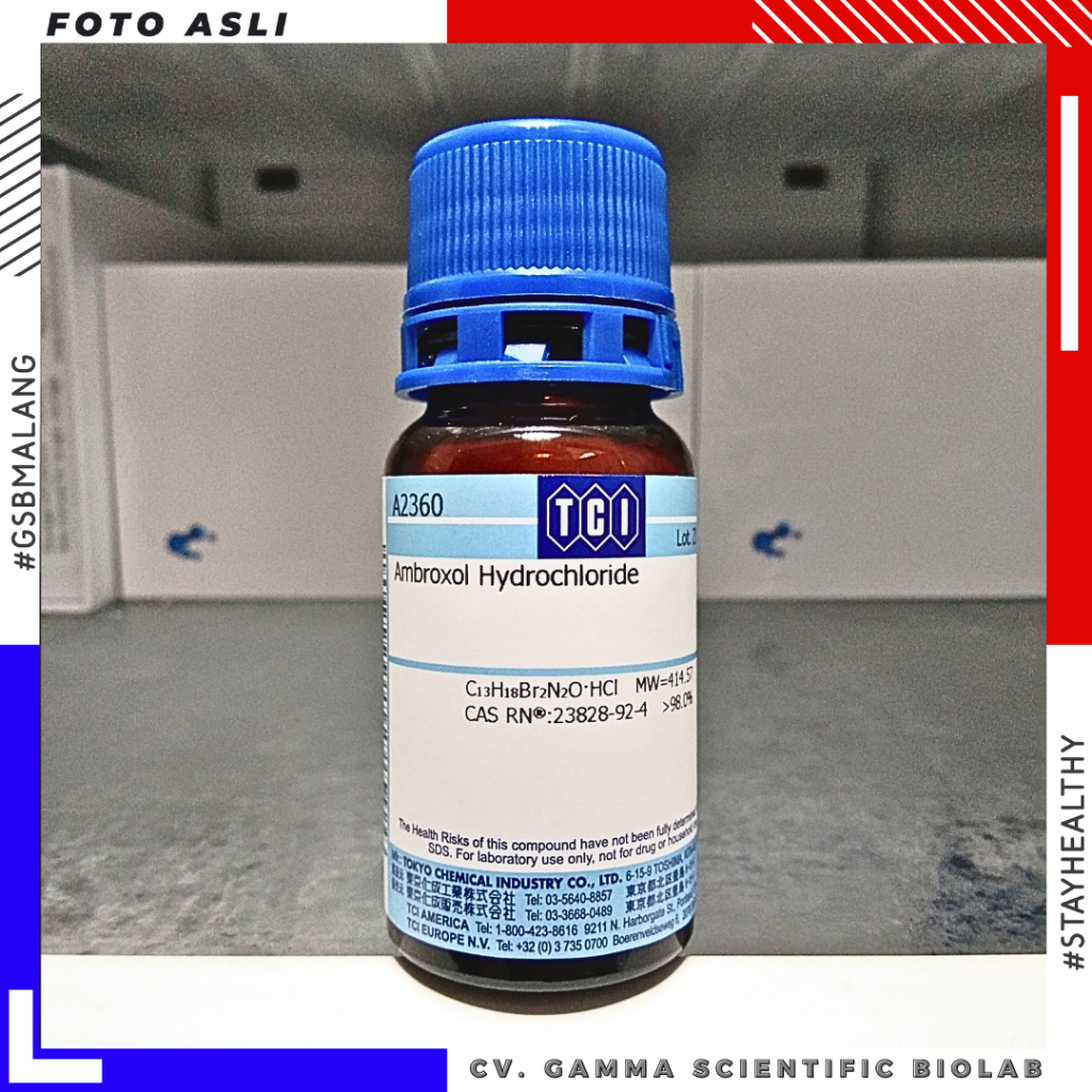 Ambroxol Hydrochloride - 5gram | CAS RN: 23828-92-4 | Product Number: A2360 - TCI