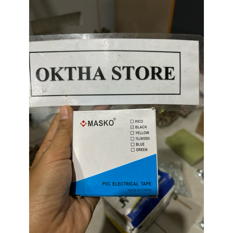 MASKO Isolasi Listrik / Isolasi Warna / Isolasi PVC/Isolasi Listrik