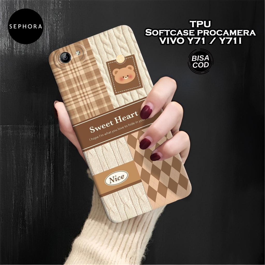 Case VIVO Y71 / Y71i Terbaru - Fashion Case Lucu - Softcase VIVO Y71 / Y71i - Case Pro Camera - Casi