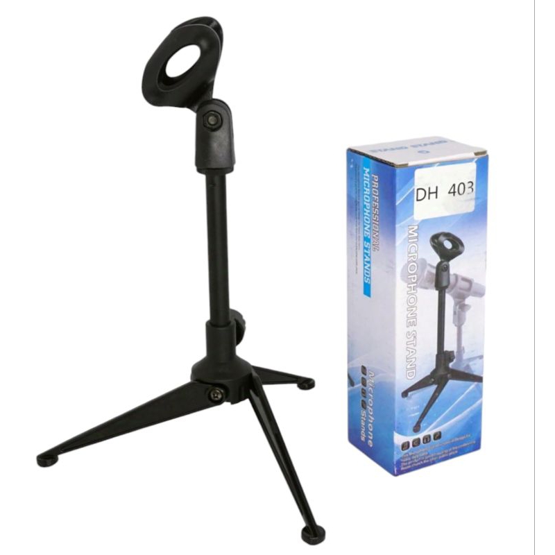 STAND MIC PENDEK / STAND MICROPHONE