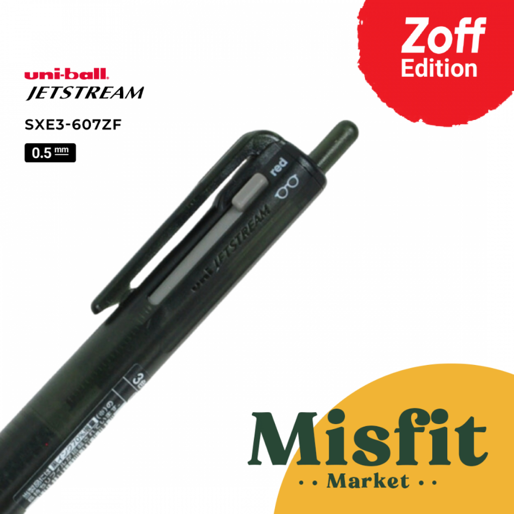 

UniBall Jetstream 3 Multi Color SXE3-607ZF Zoff Edition (Limited) 0.5 mm Uni Ball Pulpen Warna Warni