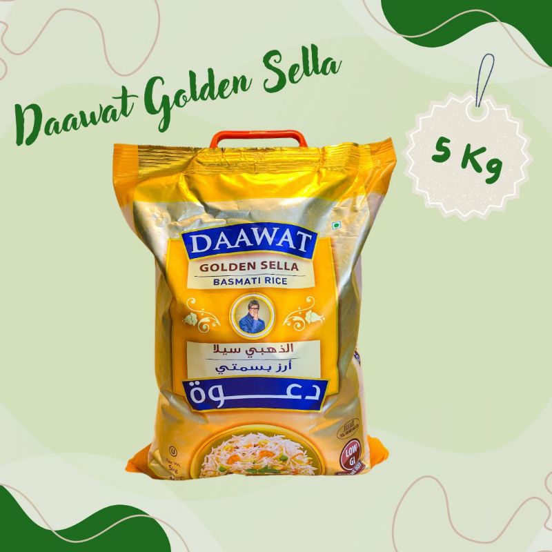 

Beras Basmati Daawat Golden Sella 5 kg