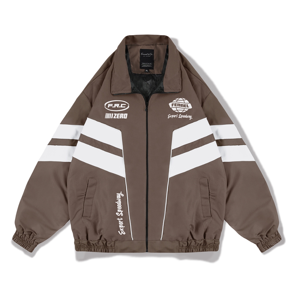 [N01718] Jaket Vintage Distro Motif " FENNEL ZERO "