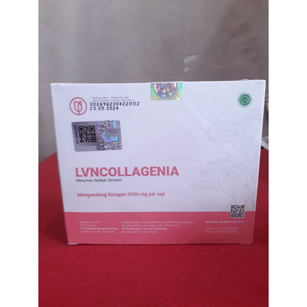 LVN Collagen Original 100% barcode dan hologram pt best