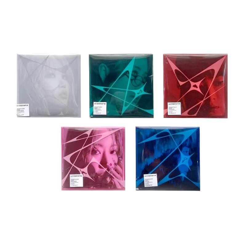 [Ready SEALED] LE SSERAFIM Album CRAZY (COMPACT Ver)