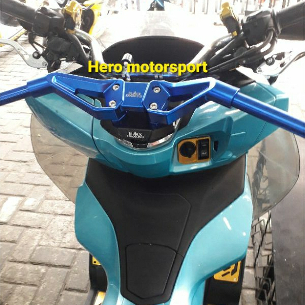 Stang Raiser Handlebar Honda PCX 160 /PCX 150 Original Blackdiamond Best Quality