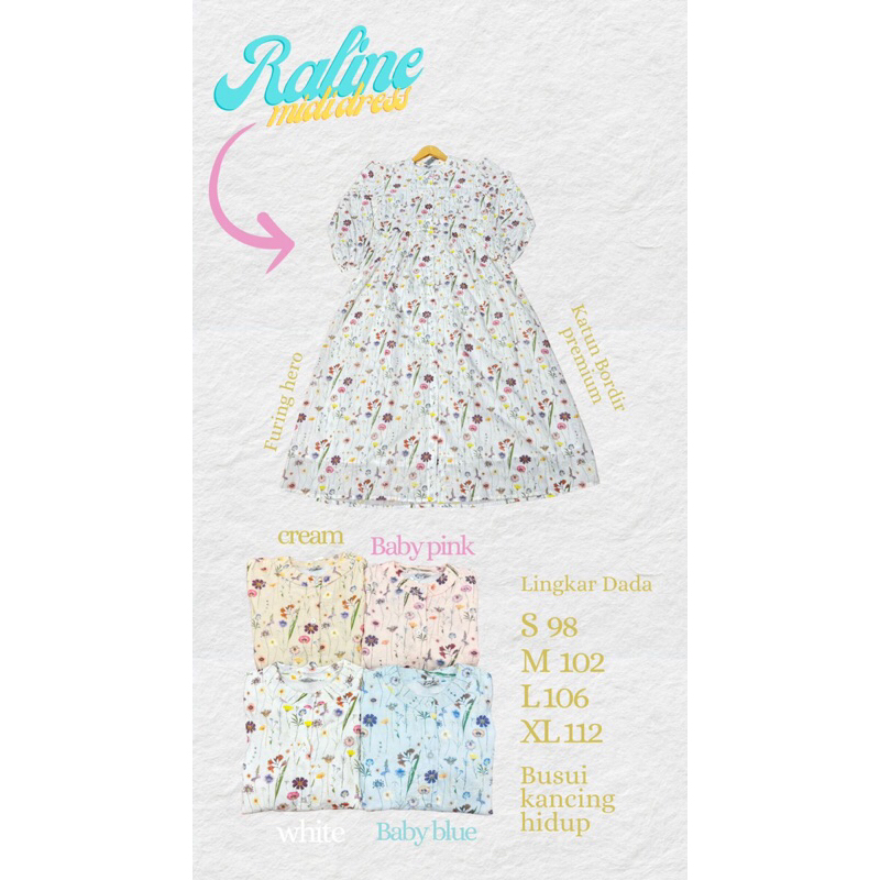 raline midi dress
