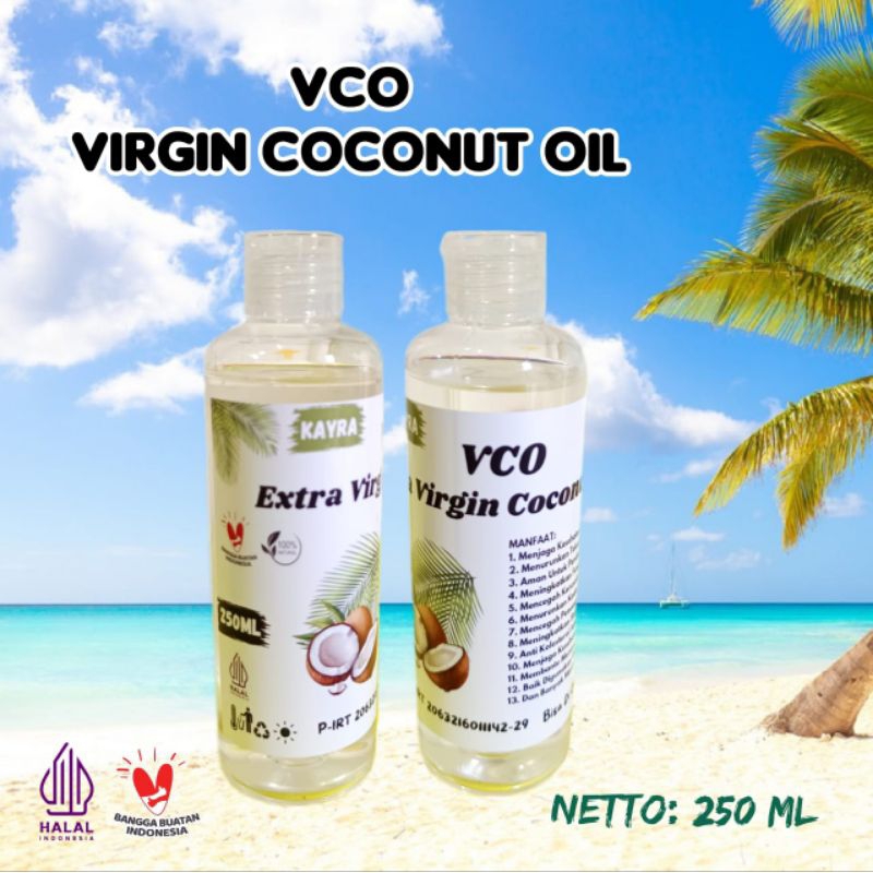 

Virgin Coconut Oil (VCO) 250ml/Minyak Kelapa 250ml