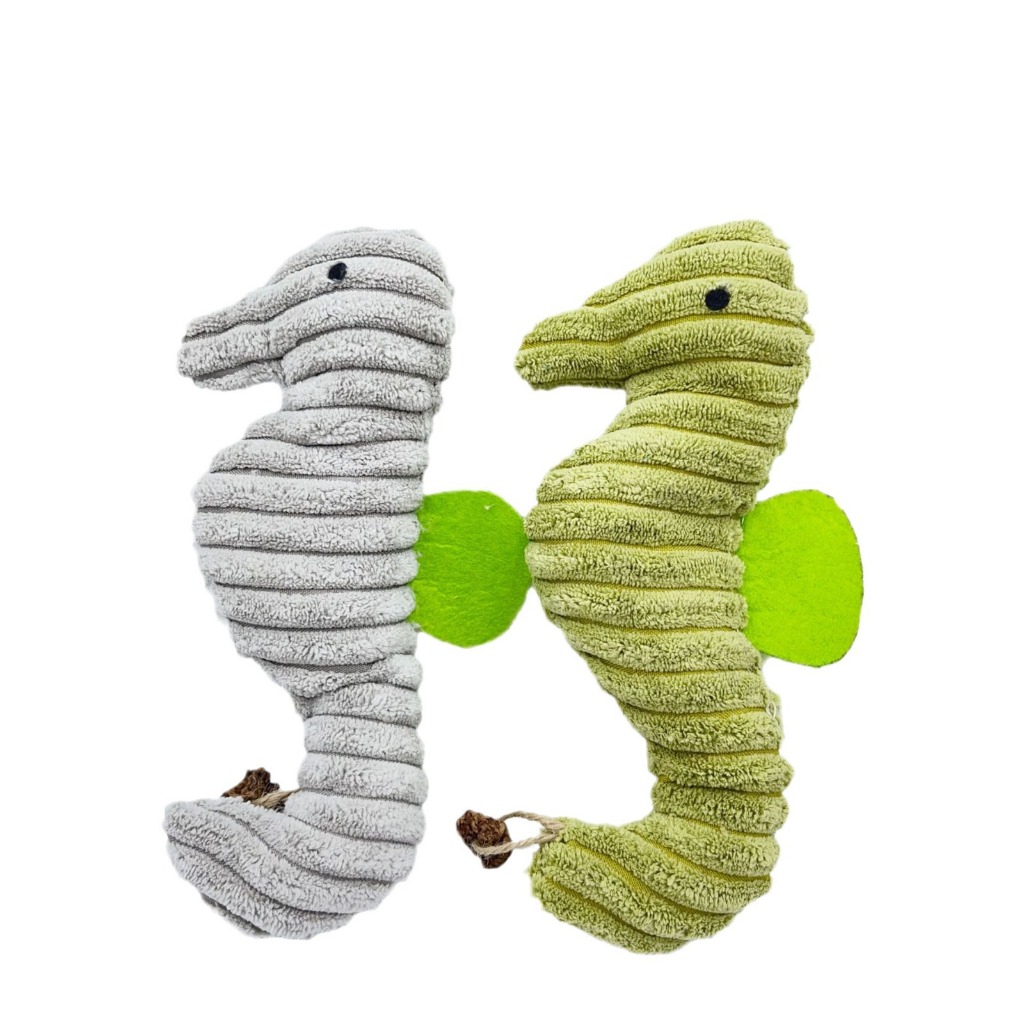 Mainan Kucing Catnip Kuda Laut Boneka Bantal Gigit