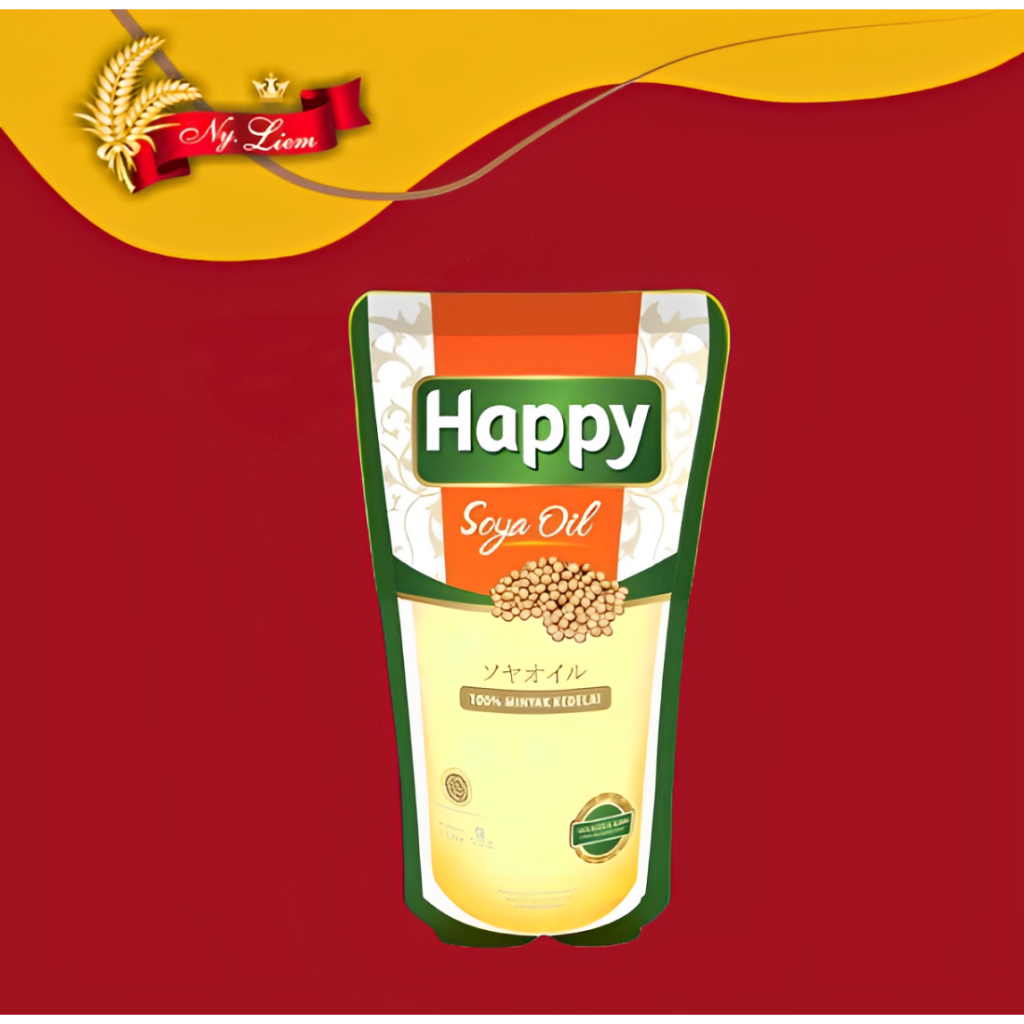 

HAPPY Soya Oil / Minyak Kedelai 1 L