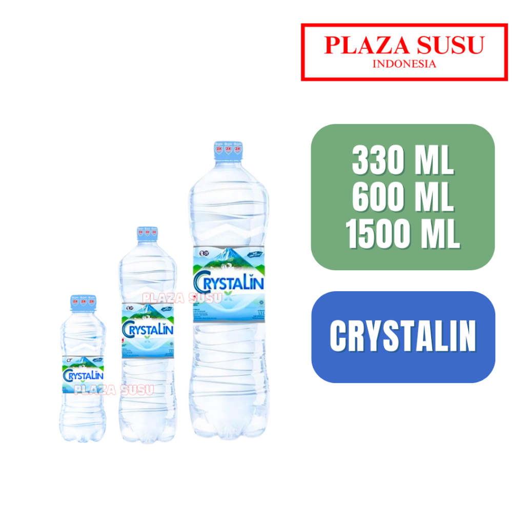 

AIR MINERAL CRYSTALIN AIR MINUM MINERAL WATER AIR MURNI 330ML 600ML 1500 ML