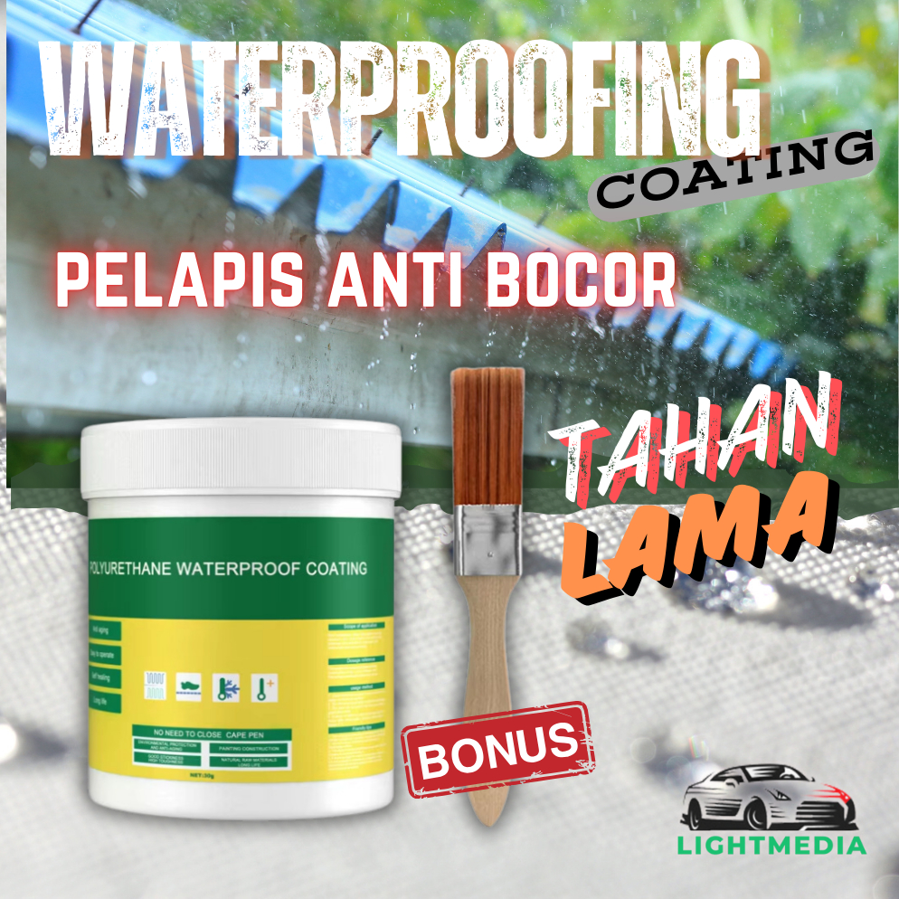 Lem  Cat Transparan Anti Bocor WATERPROOF Coating Anti Bocor